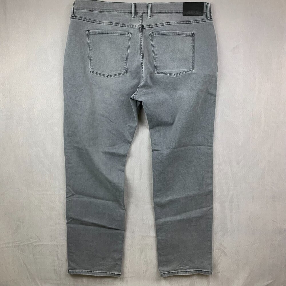 Mott & Bow Mens Pants 40 Gray Slim Stone Jeans Soft Denim Cotton Stretch 40x32 - Picture 9 of 12